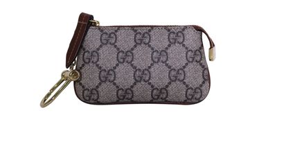 Gucci GG Supreme Key Pouch, front view